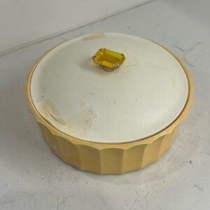 Vintage Topaz Beauty Dust Powder Avon PowderBox